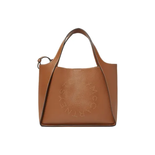 Stella McCartney Переработанный нейлон Тоут Сумка Сумка для покупок Сумка Сумка через плечо Женская Ореховая