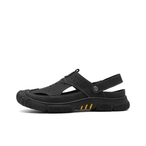 TRUMPPIPE Пляжные сандалии Мужской Черный