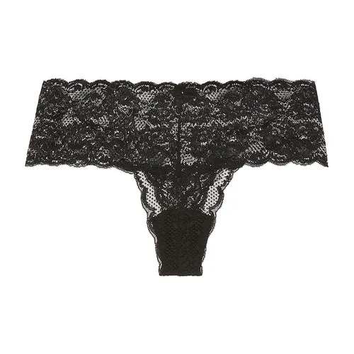 Victoria's Secret Розовый COSABELLA MID Rise Thong Черный Нижнее белье Женские 1 Пачка Черный
