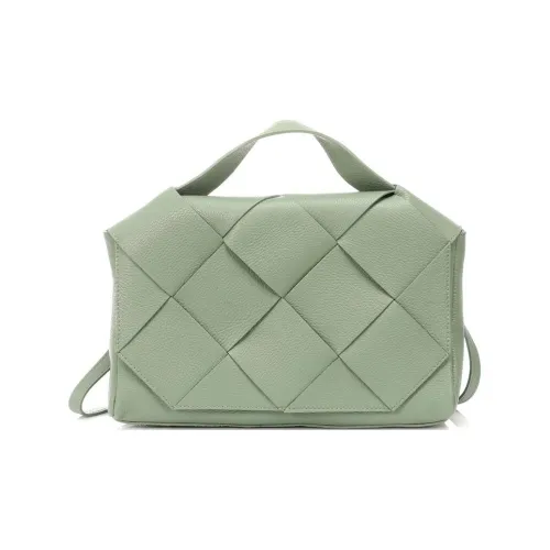 Folli Follie Кожа Сумка через плечо Сумка Унисекс Зеленый