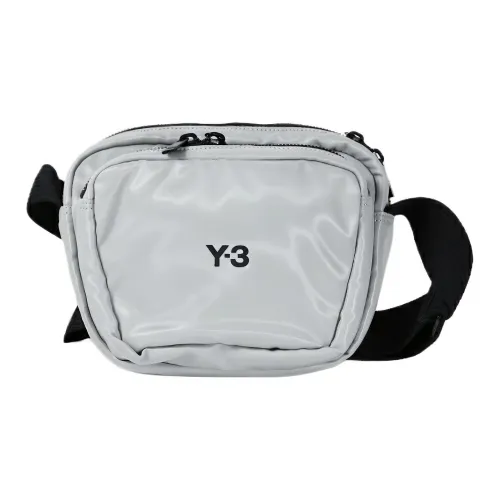 Y 3 Crossbody Bag Gray Men's