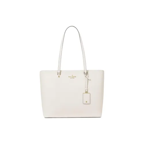 Kate Spade GRAIN LEATHER Одно плечо Сумка Большая Женская Пергаментный Бумага Белый