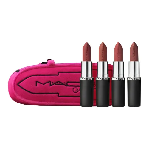 MAC 520 Ограниченный Классический Large Bullet Head Exuberant Love Помада Матовая Легко Смесь 3,5г*4