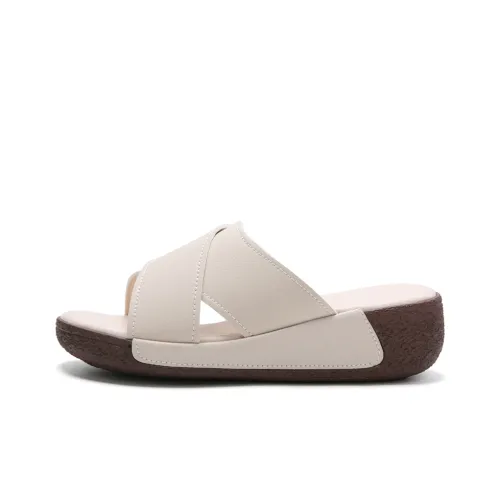 Reivanti Слипоны Женские Бежевые