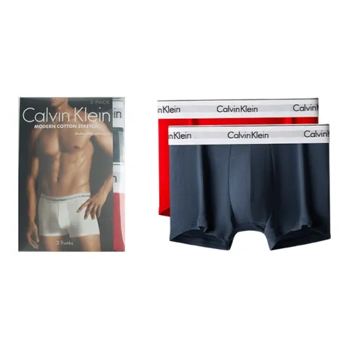 Calvin Klein Modern Gravity Band 2 упаковки Темно-серый Синий + Arrow Топ Красный Мужской Штаны