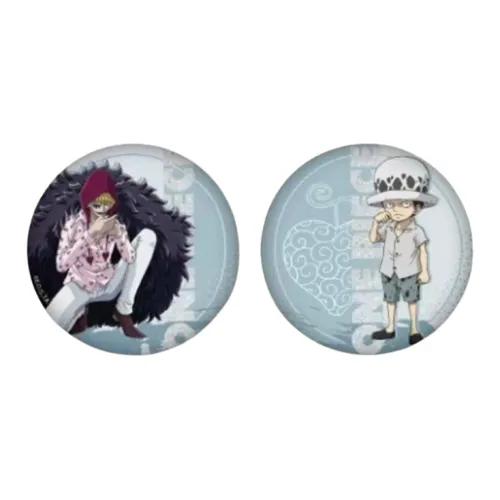 TOEI ANIMATION One Piece Characters Красн Луффи Набор Значков