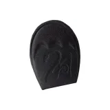 Мягкие пенные стельки для передней части стопы - круглый носок, черный