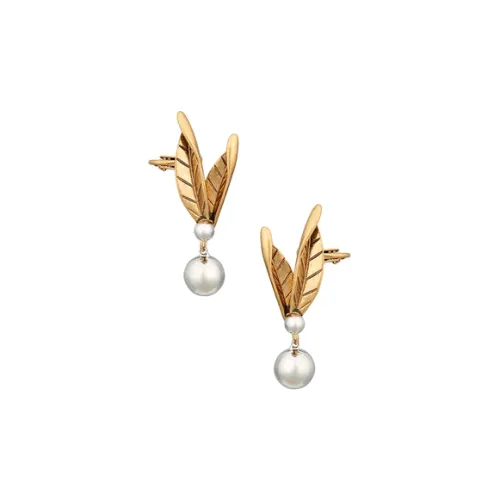 ZARA Серьги из цинка латуни стали женские золотые