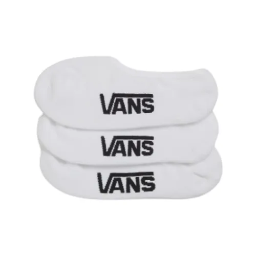 VANS 3 шт Белый Унисекс No Show Носки