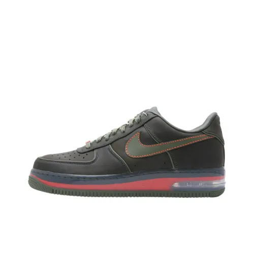 Nike Air FORCE 1 Sprm Max Воздух 07 Противоскользящие Устойчивые к истиранию Низкий Топ Скейтбординг Мужской Красный Зеленый