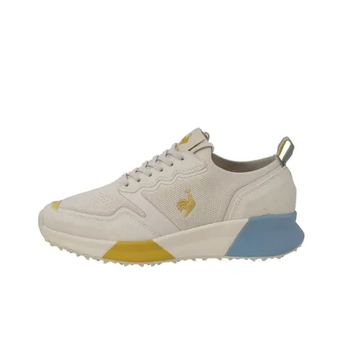 Le Coq Sportif Беговые кроссовки Низкий топ Белый Желтый Синий Унисекс