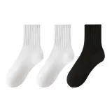 3 шт (Чисто белый X2 + Черный)