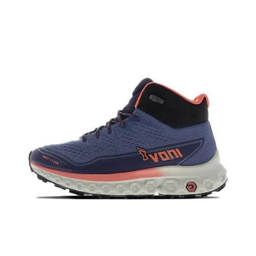INOV 8 Альпинистские и туристические ботинки Высокие Топ Фиолетовый Черный Белый Женские