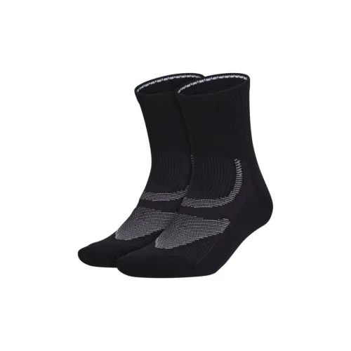 Adidas Носки Crew Унисекс 2 упаковки черный серый