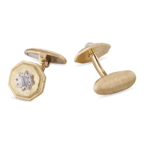BUCCELLATI 18К золото 18К Белый, золотой Запонки Мужской