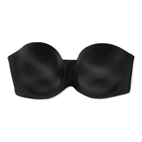 Victoria's Secret Curvy Coutur Smooth Без бретелек MULTI WAY Бюстгальтер Черный Бюстгальтер Женские Черный