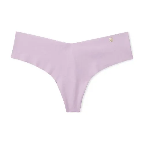 Victoria's Secret Розовый No Show No Show Стринг Panty HOPE Сиреневый Нижнее белье Женские 1 шт Сиреневый