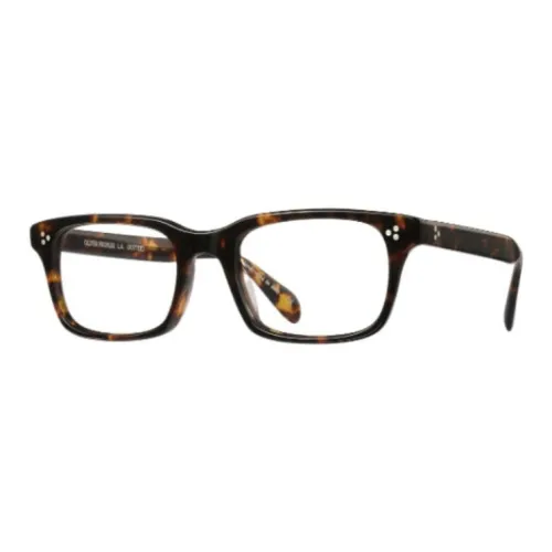 Oliver Peoples Прямоугольные Оправы для Очков Мужские Черепаховый