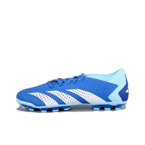 Adidas PREDATOR 24 AG Искусственная трава Амортизация и Устойчивость к Износу Покрытие Футбольные бутсы Мужские Синие Белые