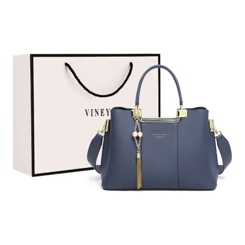 VINEY Сумка из коровьей кожи сумка через плечо сумка на плечо большая женская синяя