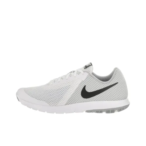 Nike Flex Experience RN 6 Амортизаторы Slip-resistant Низкий топ Повседневная беговая обувь Унисекс Белый