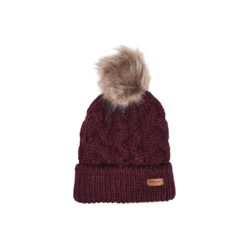 BARBOUR Шапки-бини Женские Темно-красный