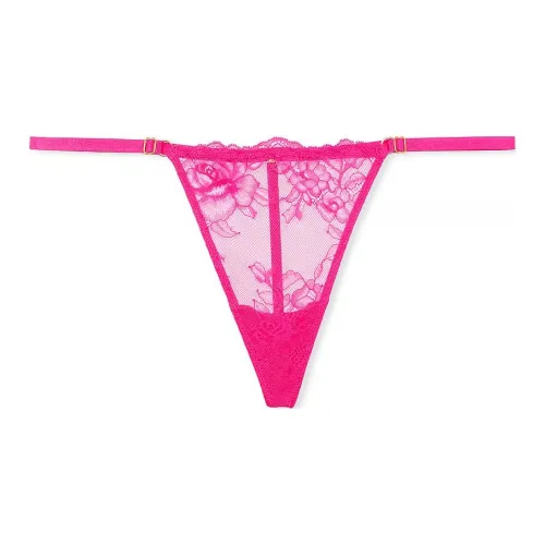 Victoria's Secret VERY Сексуальный Кружево Регулируемый V STRING Стринг Женские 1 Пачка Розовый
