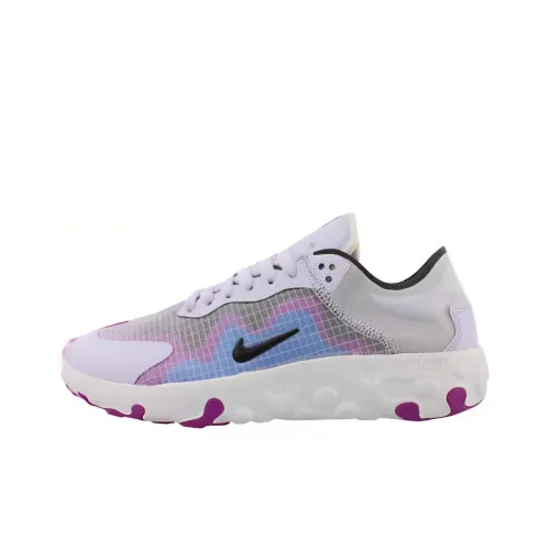nike Renew Lucent Slip Resistant Abrasion Resistant Низкий Топ Повседневная обувь Женская Фиолетовая