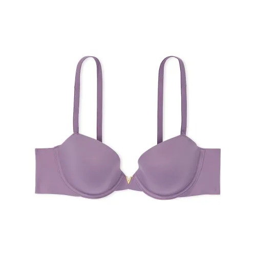 Victoria's Secret Любовь Облако Гладкий Легко Подкладанный Бюстгальтер Demi BraFrozen Сливовый Бюстгальтер Женские Фиолетовый