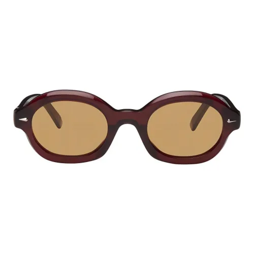 Retrosuperfuture OVAL SUNGLASSES Мужские Red