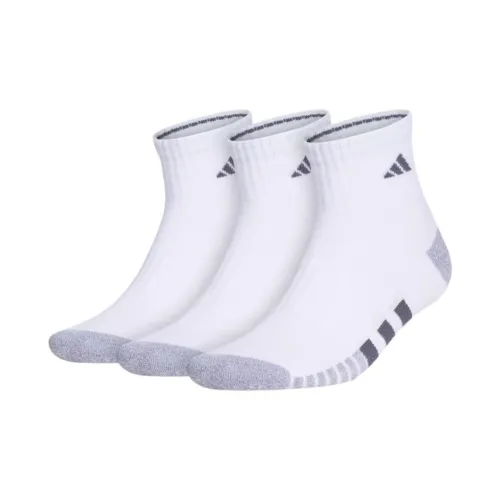 Adidas Белый/Серый/Черный Мужские носки MID до икры