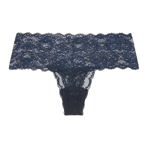 Victoria's Secret Розовый COSABELLA MID Rise Thong Темно-синий Нижнее белье Женские 1 шт Морской синий