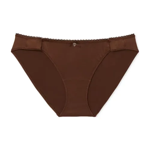 Victoria's Secret Центральная часть BY VICTORIAVS Adaptive Бикини Panty Ганаш Нижнее белье Женские 1 шт Кофе