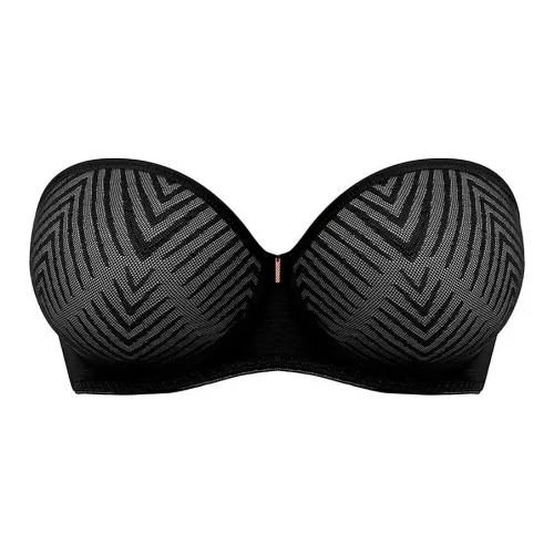 Victoria's Secret Freya Tailored Подкладочный Без бретелек Бюстгальтер Черный Бюстгальтер Женский 1 Пачка Черный