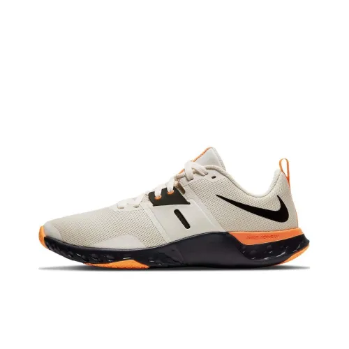 Nike Renew Retaliation Tr Амортизирующие низкие беговые кроссовки с противоскользящим покрытием мужские черные серые оранжевые