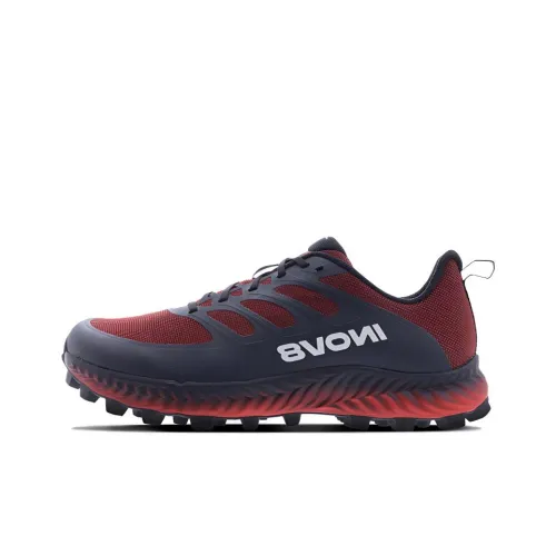 INOV 8 Беговые кроссовки Низкий топ Красный черный Мужской