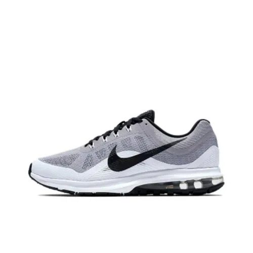 Nike Air Max DYNASTY 2 Устойчивый к истиранию Дышащий Низкий Топ Беговые кроссовки Мужские Серый