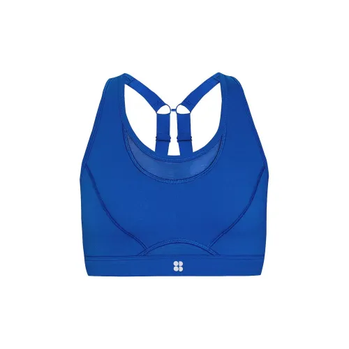 Victoria's Secret Sweaty Betty Icon Бег Бюстгальтер B Бюстгальтер Женский Синий