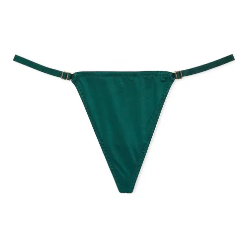 Victoria's Secret VERY Сексуальный Кружево Регулируемый V STRING Стринги MG Нижнее белье Стринги Женские 1 упаковка Темно-зеленый