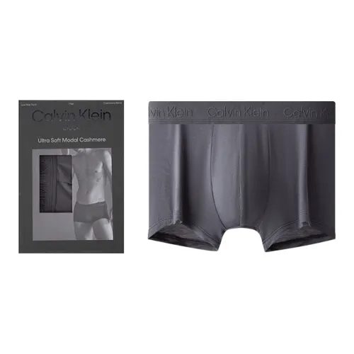 Calvin Klein Black Label Series Темно-серые Мужские Брюки с Стрелкой