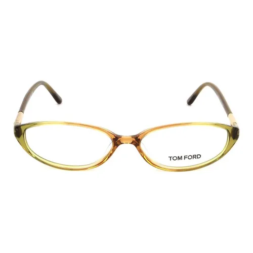 TOM FORD Ацетатные оправы для очков "Кошачий глаз" Женские Зеленые