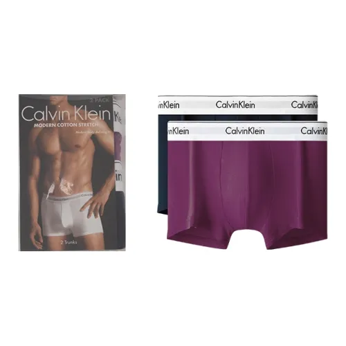 Calvin Klein GUB Морской синий/Таро фиолетовый Мужские боксер-шорты