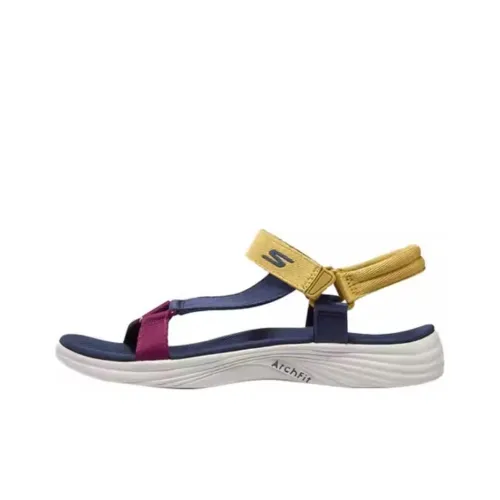Skechers ON THE GO One Sandalias с ремешком Синий/Желтый Женские