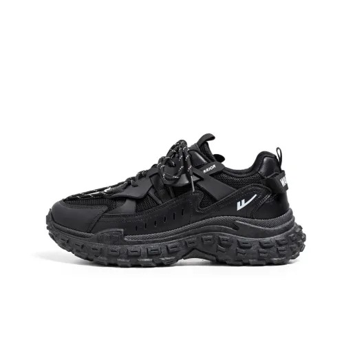 Warrior массивные кроссовки Low Top черные мужские