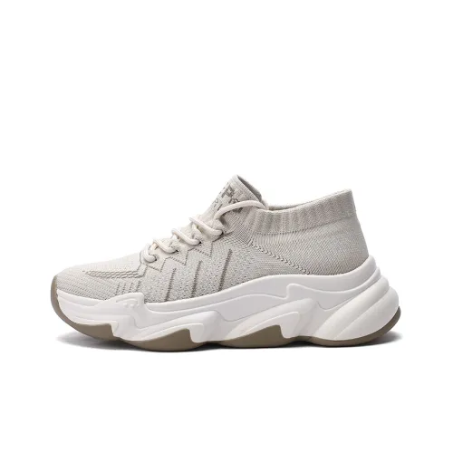 JEEP SPIRIT Устойчивый к истиранию Дышащий С балансом Легкий Низкий Топ Повседневная обувь Мужская Светлый Песочный