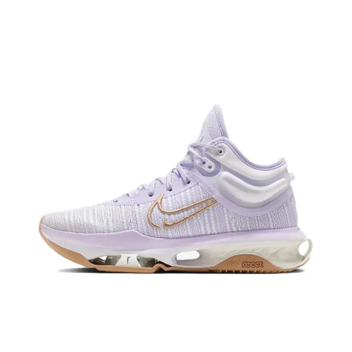 Nike Air Zoom g.T. Jump 2 Баскетбольные кроссовки Низкий Топ Светло-фиолетовый Мужской