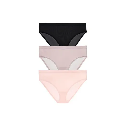 Victoria's Secret CURVY Couture Прозрачная сетка High Cut трусы 3 шт. Женское нижнее белье 3 шт