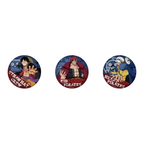 TOEI ANIMATION One Piece Characters One Piece Characters Луффи Kidd Roger Набор значков