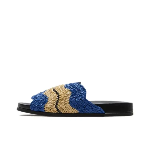 MARNI X No Vacancy Inn Co Бренд Слипоны Синий/Бежевый Мужской