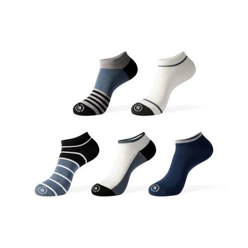 SEVEN No Show Носки Мужские упаковка из 5 пар